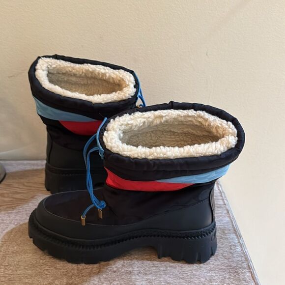 Coach Women's Winter Boots - Black, Red, Blue - Picture 4 of 8